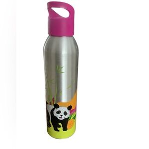 Panda Print Stainless Steel Water Bottle